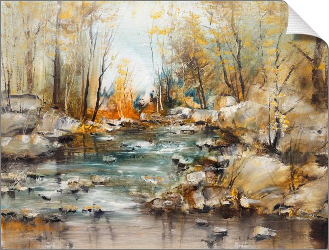 Картины на холсте Autumn Creek