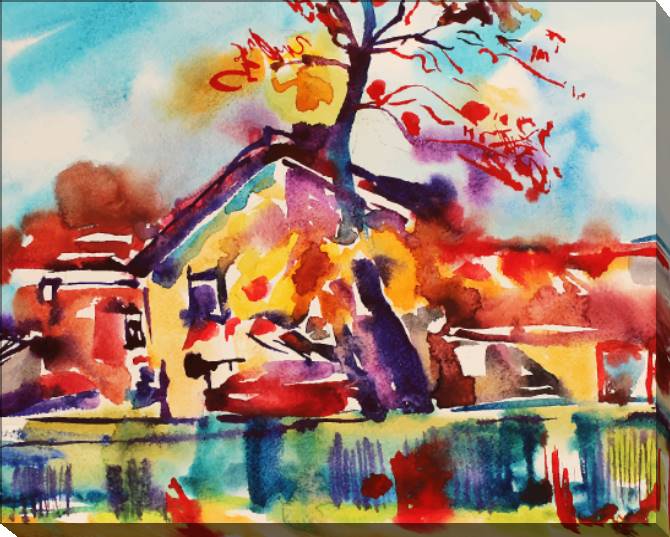 Картины на холсте Bright House