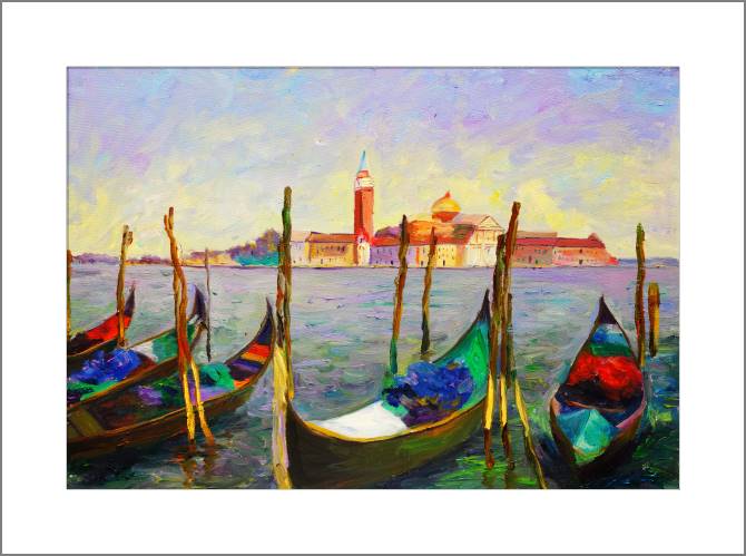 Купить и печать на заказ Картины Венеция