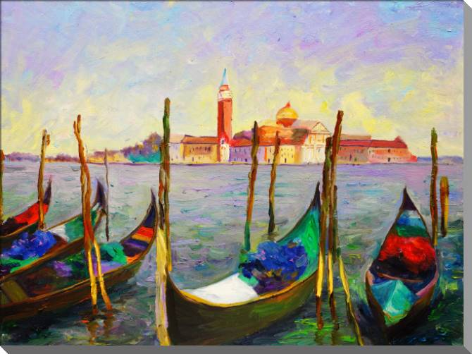 Paintings on canvas Venice