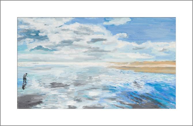 Картины, фото с паспарту Seascape