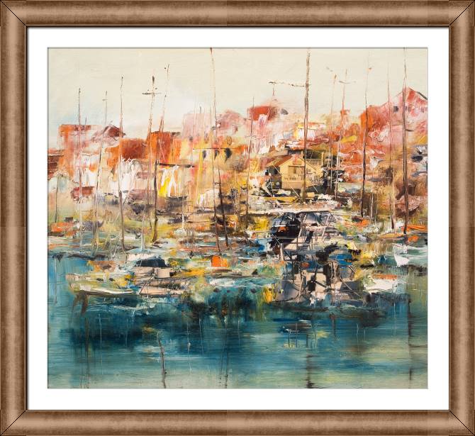 Картины в рамке, багете Marina