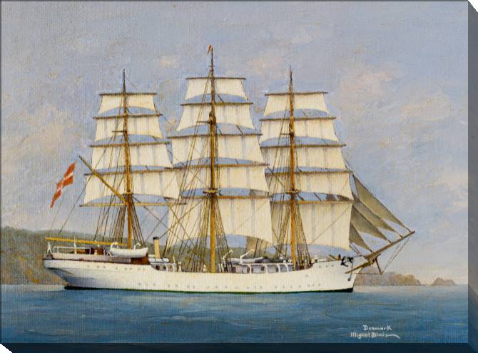 Paintings on canvas White sails