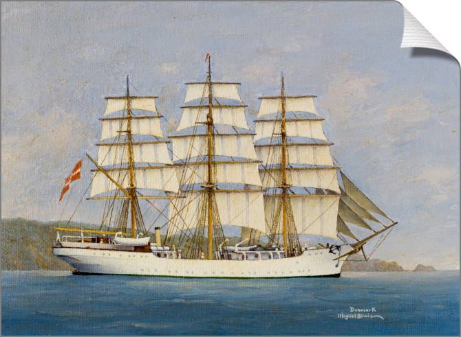 Купить и печать на заказ Картины на холсте Белые паруса