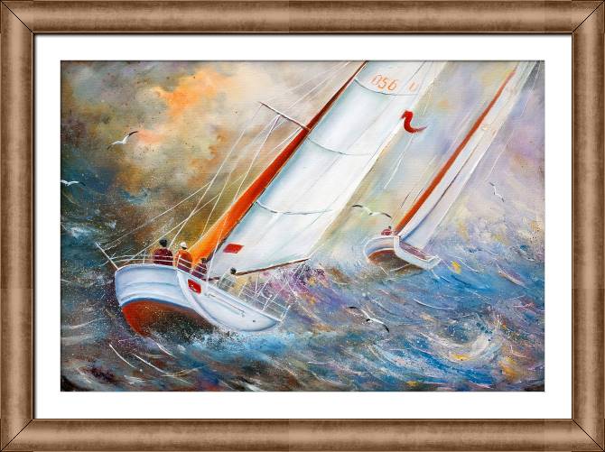 Картины в рамке, багете Regatta