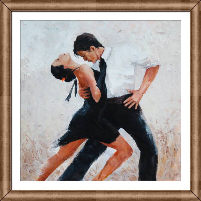 Картины в рамке, багете The Dance Of Passion