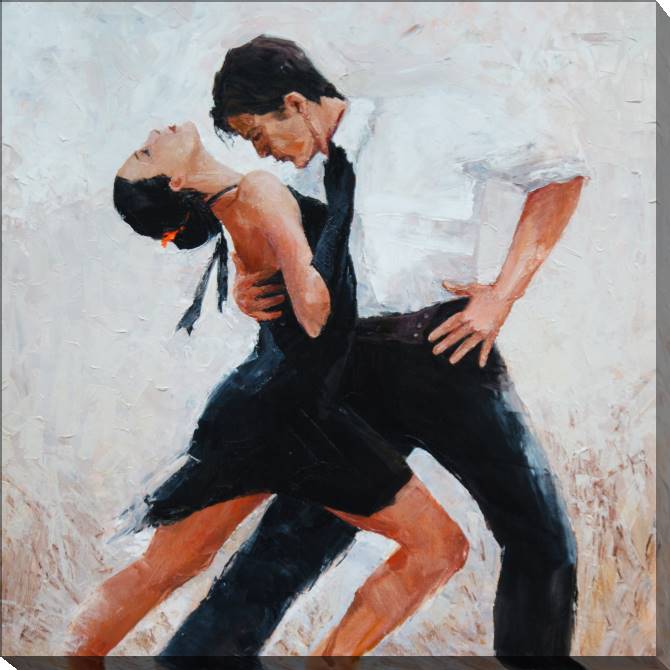 Paintings on canvas The Dance Of Passion