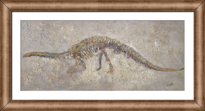 Картины в рамке, багете Ancient fossil