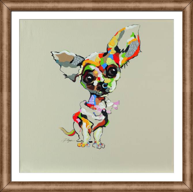 Картины в рамке, багете Little dog