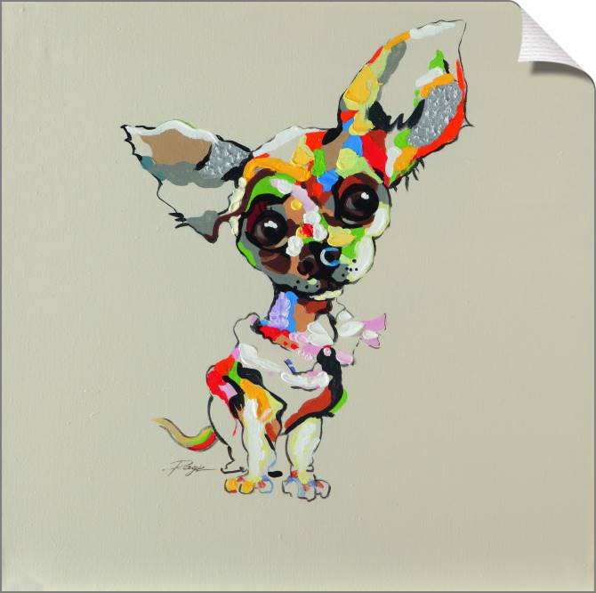 Купить и печать на заказ Картины на холсте Маленькая собачка