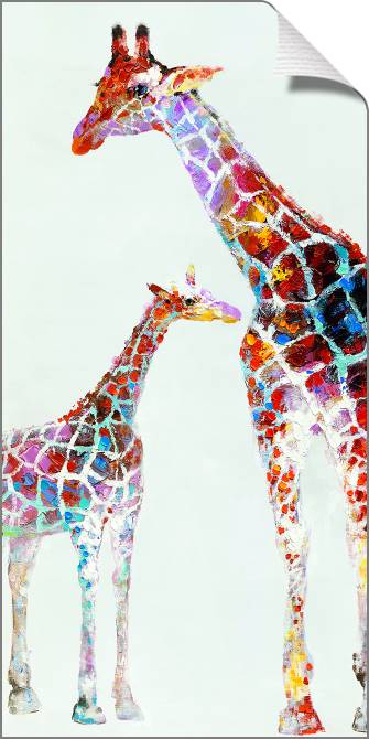 Картины на холсте Giraffes
