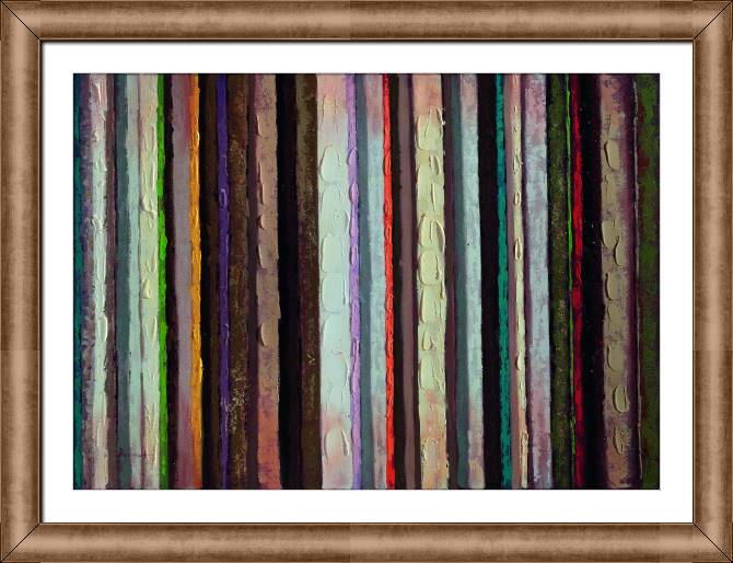 Картины в рамке, багете Vertical lines