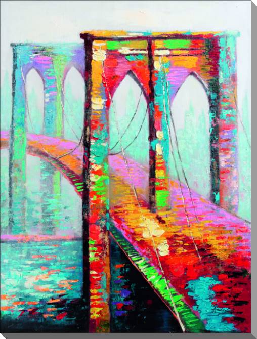 Paintings on canvas Bridge