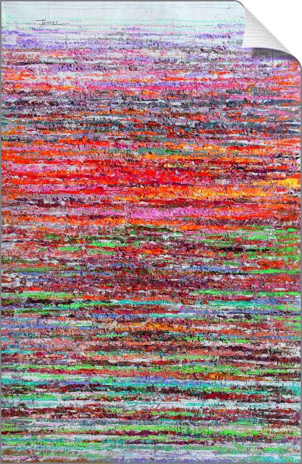 Картины на холсте Red waves