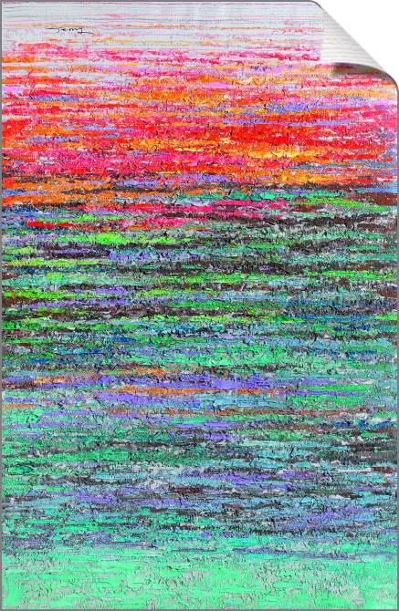 Paintings on canvas Turquoise waves