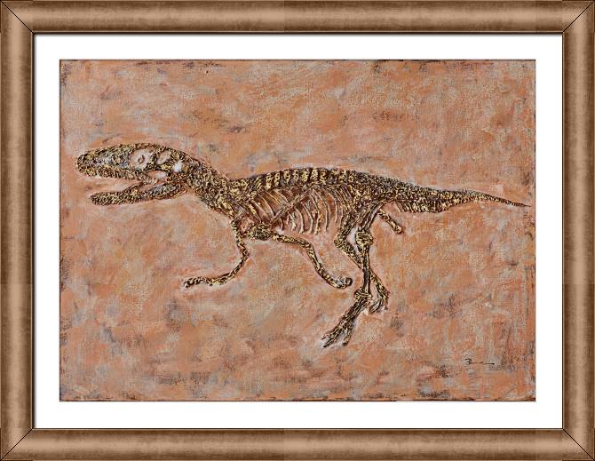 Картины в рамке, багете Dinosaur