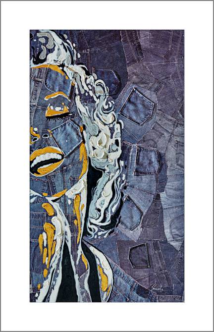 Купить и печать на заказ Картины, фото с паспарту Мэрилин