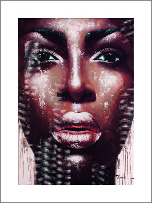 Картины, фото с паспарту Fashion Portrait