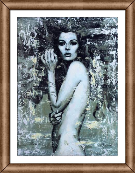 Картины в рамке, багете Girl Nude