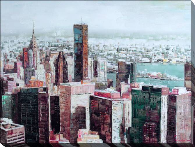 Paintings on canvas The Skyscrapers Of New York