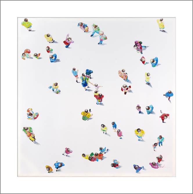 Купить и печать на заказ Картины, фото с паспарту С высоты птичьего полета