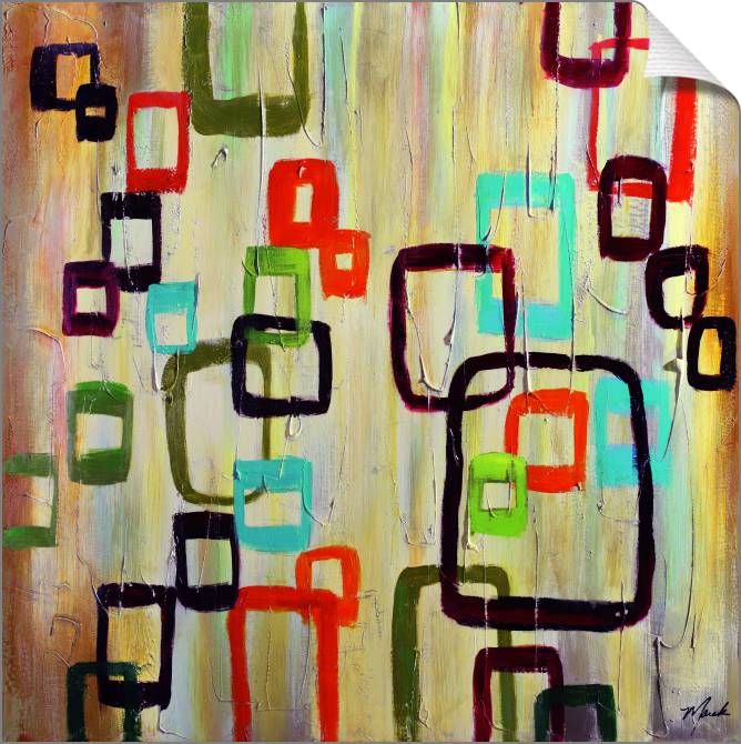 Купить и печать на заказ Картины на холсте Разноцветные цепи