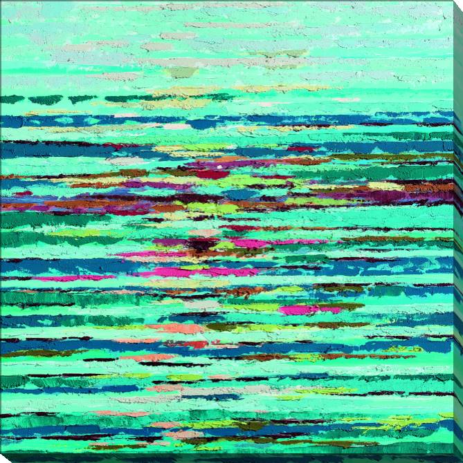 Картины на холсте Sea waves at dawn