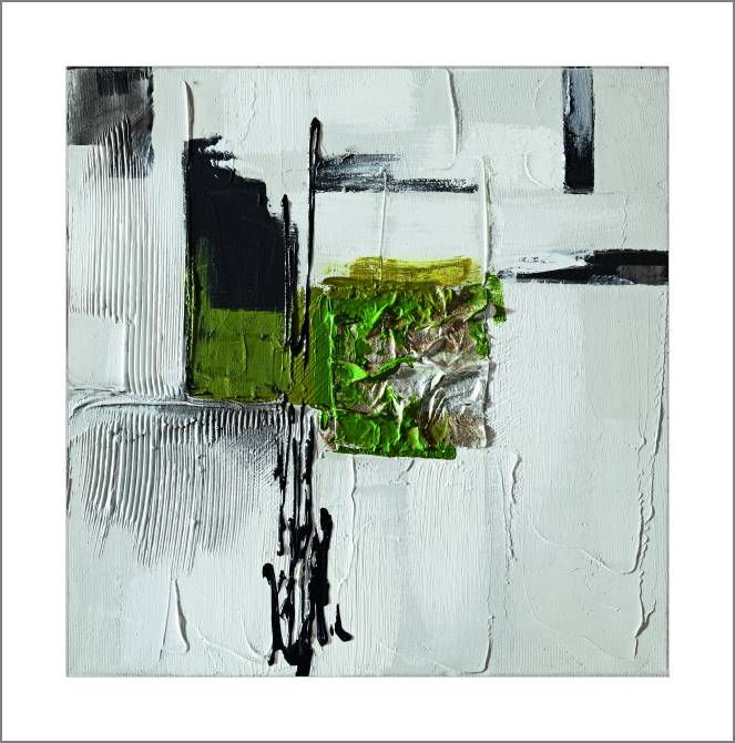 Купить и печать на заказ Картины, фото с паспарту Зеленое пятно