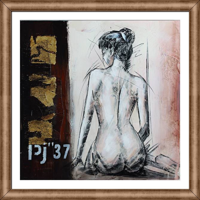 Картины в рамке, багете Waiting
