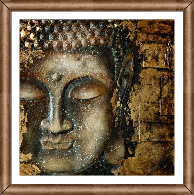 Картины в рамке, багете Bronze Buddha