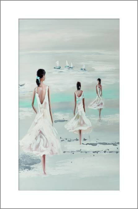 Картины, фото с паспарту Coastal walks