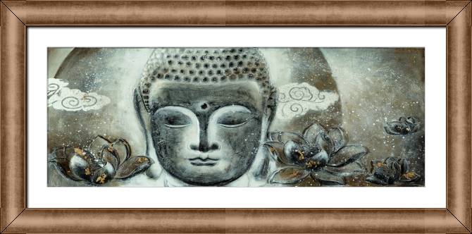 Картины в рамке, багете Buddha and Lotus