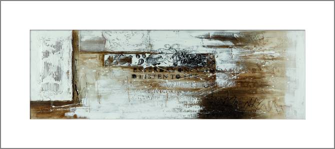 Купить и печать на заказ Картины, фото с паспарту Кучерявые линии панорама