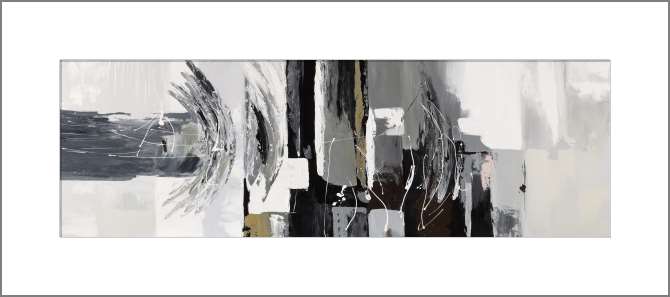 Купить и печать на заказ Картины, фото с паспарту Черно-белая гармония