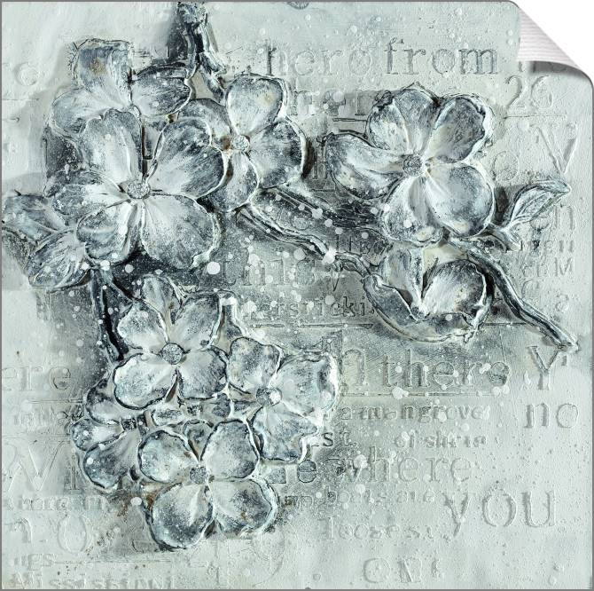 Купить и печать на заказ Картины на холсте Лепестки из камня