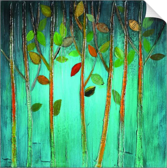 Картины на холсте Turquoise garden