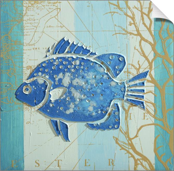 Купить и печать на заказ Картины на холсте Рыбка