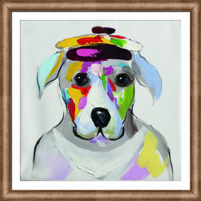 Картины в рамке, багете Cute dog