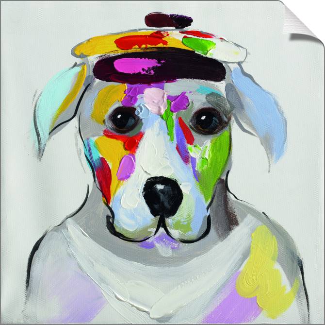 Картины на холсте Cute dog