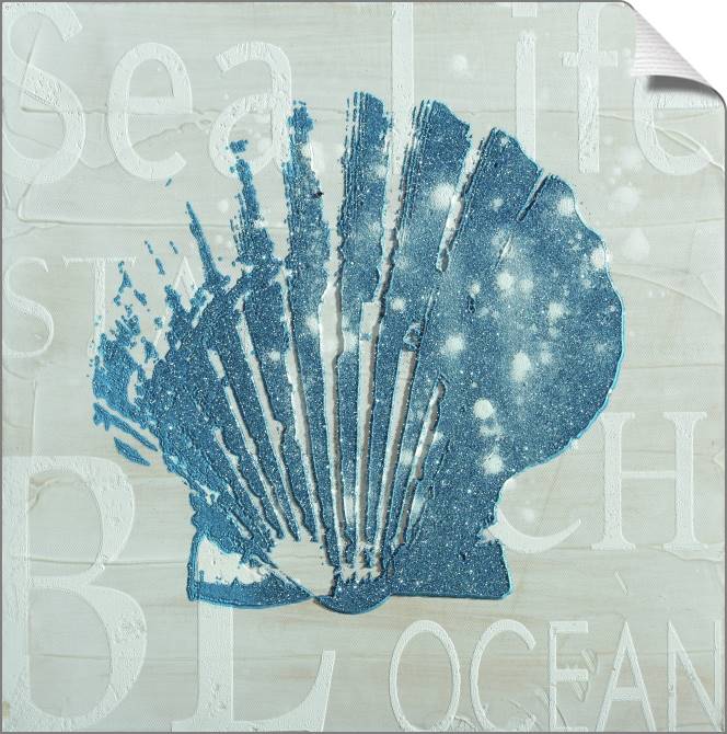 Купить и печать на заказ Картины на холсте Ракушка