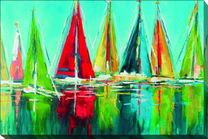 Картины на холсте Colourful sails