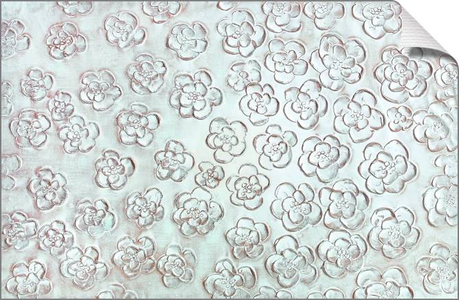 Купить и печать на заказ Картины на холсте Узор из цветов