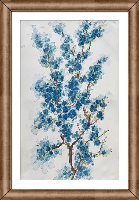 Картины в рамке, багете Blue Sakura