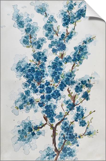 Картины на холсте Blue Sakura