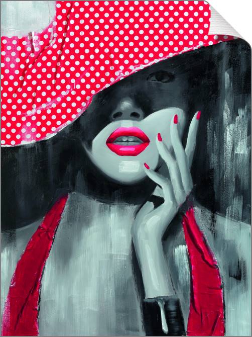 Купить и печать на заказ Картины на холсте Стиль во взгляде