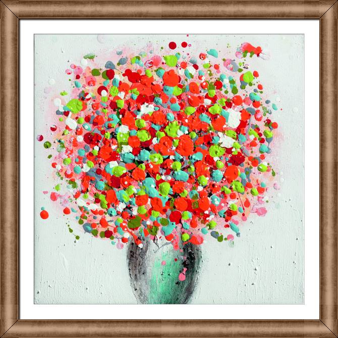 Картины в рамке, багете Paint bouquet