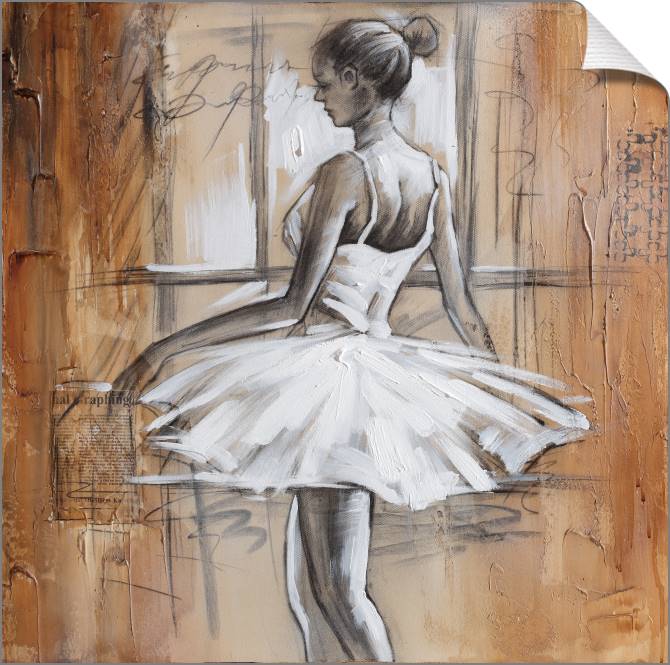 Картины на холсте Ballerina by the window