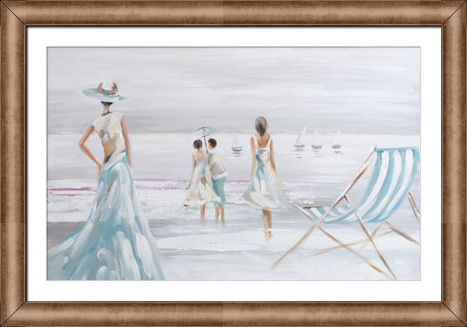 Картины в рамке, багете Waiting by the sea
