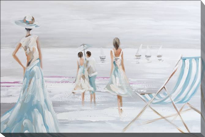 Картины на холсте Waiting by the sea