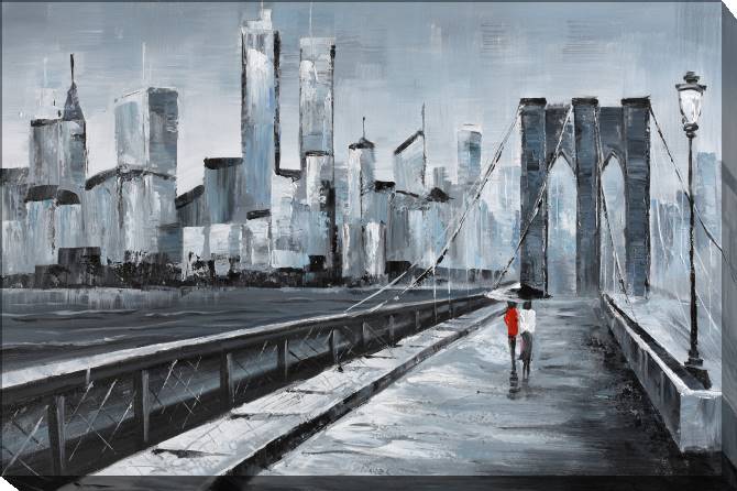 Картины на холсте Walk over the bridge